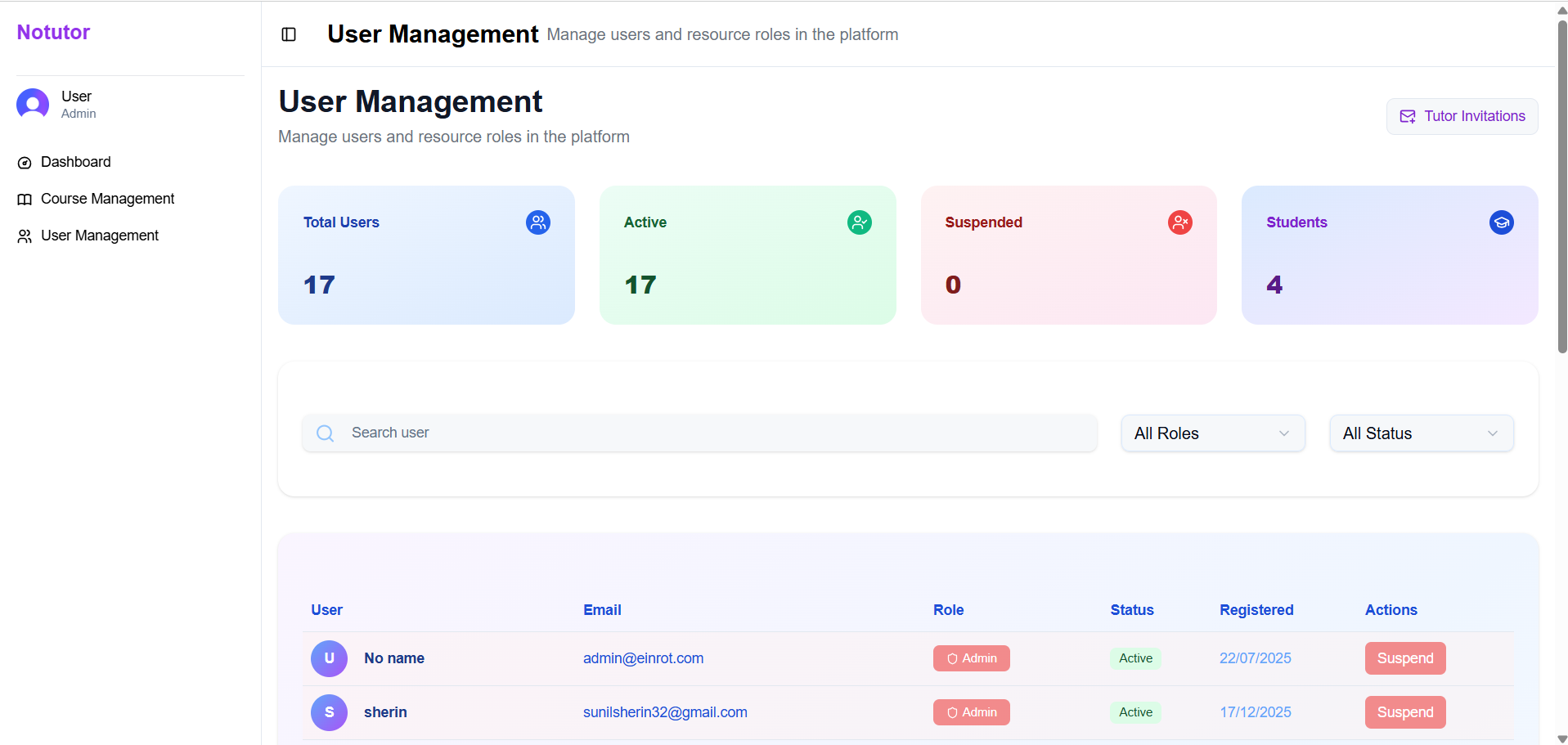 NoTutor Impact 2
